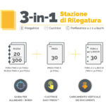 Rilegatrice 3 in1 Lyra - Fellowes - immagine 4