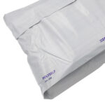 Busta Polyself - per corrieri - con soffietto - A3 - 32 x 48 x 10 cm - PE - bianco/grigio - Blasetti  - conf. 100 pezzi - immagine 2