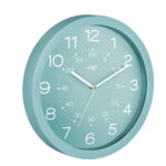 Orologio da parete Riviera Orion 820 Ri - diametro 30 cm - blu menta - Cep - immagine 2