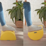 Poggiapiedi Ergo Cosy - giallo - Leitz - immagine 6