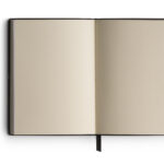 Taccuino Evo Ciak - 9 x 13 cm - fogli bianchi - copertina nero - In Tempo - immagine 3