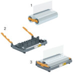 Cartuccia ricaricabile - struttura con film incluso - 125 micron - lucido - per plastificatrice Foton 30 - GBC - immagine 2