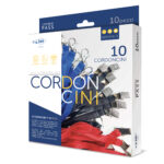 Cordoncino Pass M - raso - lunghezza 85 cm - blu - Sei Rota - conf. 50 pezzi - immagine 2