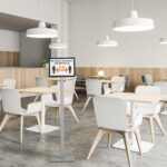 Espositore Info Stand Basic - da pavimento - A4 - Durable - immagine 4