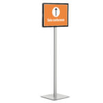 Espositore Info Stand Basic - da pavimento - A3 - Durable - immagine 2