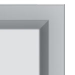 Cornice Impression PRO - a clip - A4 - alluminio - Nobo - immagine 2