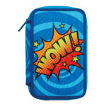 Astuccio 3 zip - 13 x 20 x 7,5 cm - colori e fantasie assortiti - Carioca - immagine 3