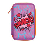 Astuccio 3 zip - 13 x 20 x 7,5 cm - colori e fantasie assortiti - Carioca - immagine 4