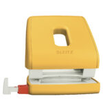 Perforatore Cosy - a 2 fori - giallo - Leitz - immagine 2