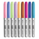 Marcatore Intensity - colori assortiti - Bic - 24 pezzi - immagine 3