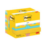Blocco Post-it - 653-BEA - 38 x 51 mm - 100 fogli - colori Beachside - Post-it - conf. 12 pezzi - immagine 2