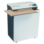 Macchina perfora cartoni Profipack P425 - corrente trifase - con aspiratore - HSM - immagine 2