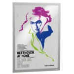 Cornice adesiva Duraframe Poster A2 - 42 x 59, 4 cm - argento - Durable - immagine 2