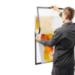 Cornice adesiva Duraframe Poster A2 - 42 x 59, 4 cm - argento - Durable - immagine 8