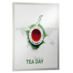 Cornice adesiva Duraframe Poster - 50 x 70 cm - argento - Durable - immagine 2