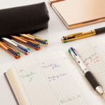 Penna a sfera 4 Multi Chrome - con astuccio - punta 1,00 mm - 4 colori  - Osama - conf. 6 pezzi - immagine 4