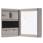 Portablocco Meet - con alette magnetiche - 31 x 25 x 1,4 cm - grigio - In Tempo - immagine 2