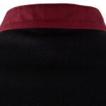 Giacca cuoco Thiago - da uomo - manica corta - taglia M - bordeaux - Giblor's - immagine 4