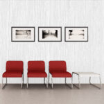 Poltroncina attesa Carosello CA1 - senza braccioli - rosso - Unisit - immagine 2