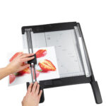 Taglierina Homeoffice 2in1 - lama rotante + ghigliottina - A4 - grigio/nero - Titanium - immagine 4