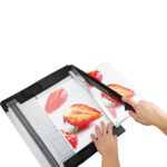 Taglierina Homeoffice 2in1 - lama rotante + ghigliottina - A4 - grigio/nero - Titanium - immagine 5