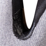 Guanti da lavoro Venicut01 - schiuma di nitrile - taglia 09 - grigio/nero - Deltaplus - immagine 2