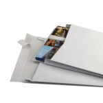 Buste a sacco Securitex - con soffietti - B4 - 25 x 35,3 x 3,8 cm - 130 gr - bianco - Bong Packaging - conf. 100 pezzi - immagine 3