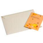 Busta Cart Grass - A5 - 22,4 x 17 x 2,5 cm - cartoncino teso - grigio - Bong Packaging - conf. 200 pezzi - immagine 2