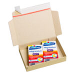Scatola Grass Box - per spedizioni - A4 - 34 x 23,5 x 4 cm - grigio - Bong Packaging - conf. 50 pezzi - immagine 4