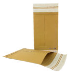 Sacchetto e-commerce E-Double - 44,5 x 58,5 cm - avana - Bong Packaging - conf. 100 pezzi - immagine 2