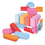 Astuccio silicone Monocromo - 12 x 20 cm - colori assortiti - Pigna - immagine 2