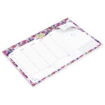 Desk planner Nature Flowers - da scrivania - 42 x 29,5 cm - Pigna - immagine 2