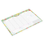 Desk planner Nature Flowers - da scrivania - 42 x 29,5 cm - Pigna - immagine 3