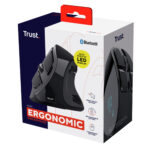 Mouse wireless ergonomico Voxx - ricaricabile - nero - Trust - immagine 8