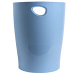 Cestino gettacarte Ecobin Bee Blue - 15 L - azzurro - Exacompta - immagine 2