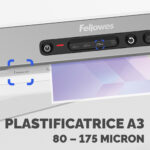 Plastificatrice Amaris - A3 - Fellowes - immagine 3