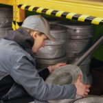 Profilo paracolpi angolare C25R - giallo/nero - Durable - immagine 4