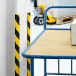 Profilo paracolpi E8 - per spigoli - giallo/nero - Durable - immagine 3