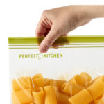 Buste per alimenti FrescoFood - large - 25,5 x 33 cm - PE - Perfetto - conf. 10 pezzi - immagine 3