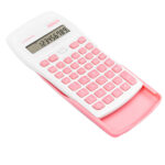 Calcolatrice scientifica OS 134/10 BeColor - bianco - tasti rosa - Osama - immagine 2