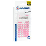 Calcolatrice scientifica OS 134/10 BeColor - bianco - tasti rosa - Osama - immagine 3