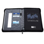 Portablocco Flap - tessuto - grigio - A4 - City Time - immagine 3