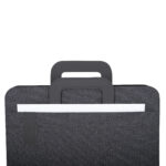 Portablocco Flap - con manici - tessuto - nero - A4 - City Time - immagine 3