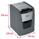 Distruggidocumenti Optimum AutoFeed+ 100M - automatico - Rexel - immagine 3