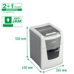 Distruggidocumenti Autofeed 100 P4 - automatico - Leitz IQ - immagine 3