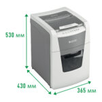 Distruggidocumenti Autofeed 100 P5 - automatico - Leitz IQ - immagine 3