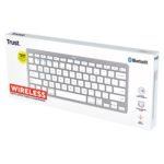 Tastiera wireless bluetooth - argento - Trust - immagine 2