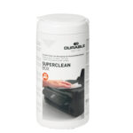 Salvietta detergente per superfici in plastica SUPERCLEAN BOX - Durable - conf. 100 pezzi - immagine 2