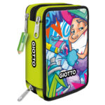 Astuccio 3 zip Young Street collection - 19,5 x 7,5 x 12,9 cm - PL - fantasie assortite - Giotto - immagine 2