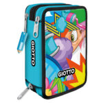 Astuccio 3 zip Young Street collection - 19,5 x 7,5 x 12,9 cm - PL - fantasie assortite - Giotto - immagine 3
